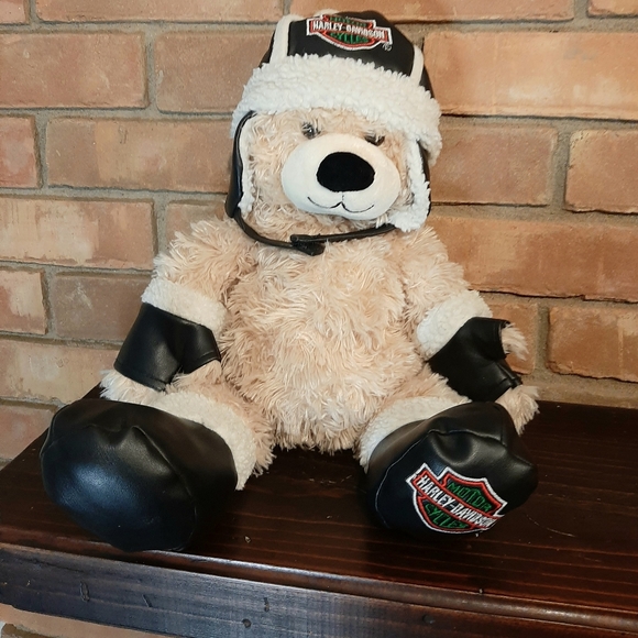 Harley-Davidson | Toys | Harley Davidson Plush Teddy Bear | Poshmark